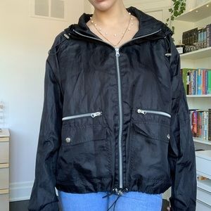 Primark bomber wind breaker with bottom tie adjustment
